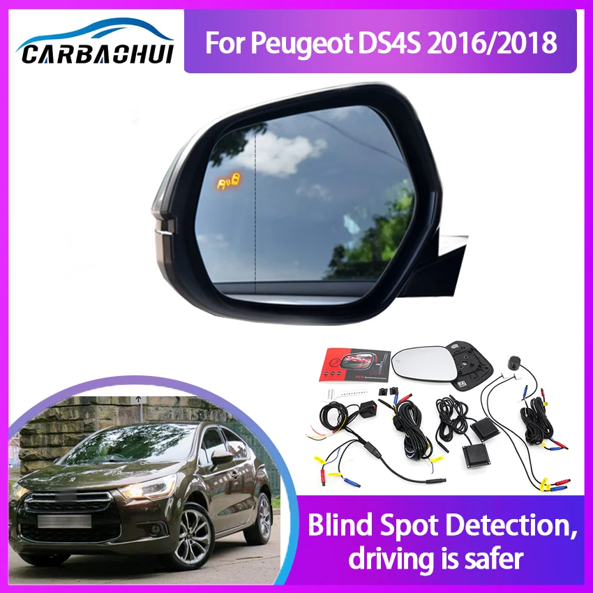 

Car Blind Spot Mirror Radar Detection System for Peugeot DS4S 2016/2018 BSD Microwave Monitoring Assistant Driving Security