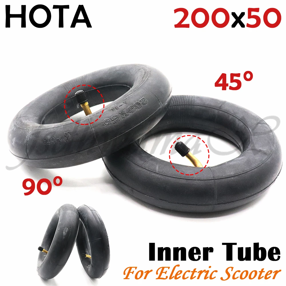 Хота 200x50Inner трубка и шины пневматические колеса 45/90 градусов 200 * 50for Электрический
