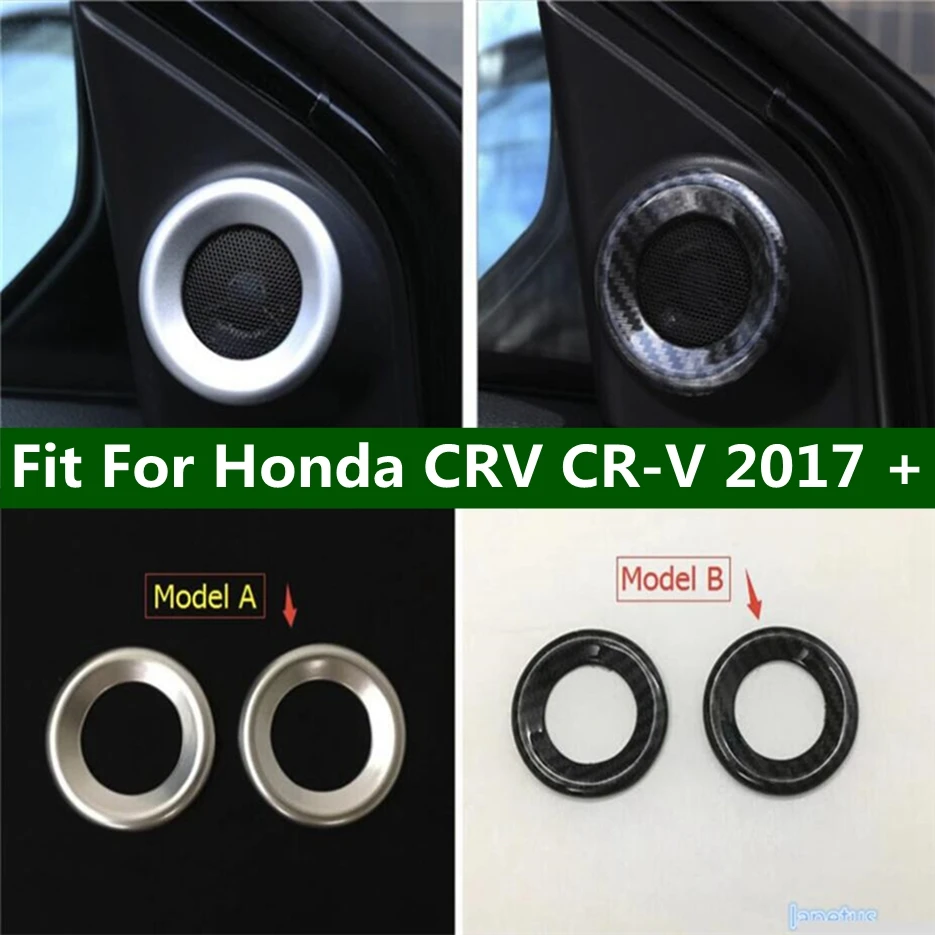 Lapetus ABS Pillar A Stereo Speaker Audio Loudspeaker Sound Cover Trim 2 Pcs Fit For Honda CRV CR-V 2017 2018 2019 2020 | Автомобили и