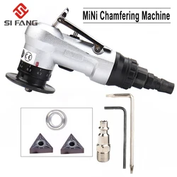 Mini Machine à chanfreiner pneumatique, coupe fraise à Arc à 45 degrés, outil de coupe à Angle pneumatique droit avec lames 