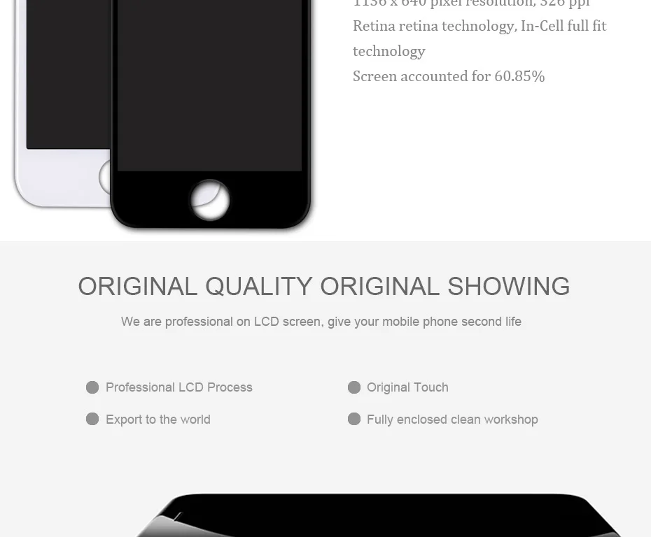 PINZHENG ЖК-экран для iPhone 5 5S 5C ЖК-экран сменный экран ips дисплей сенсорный 5 5S 5C ЖК-дисплей S
