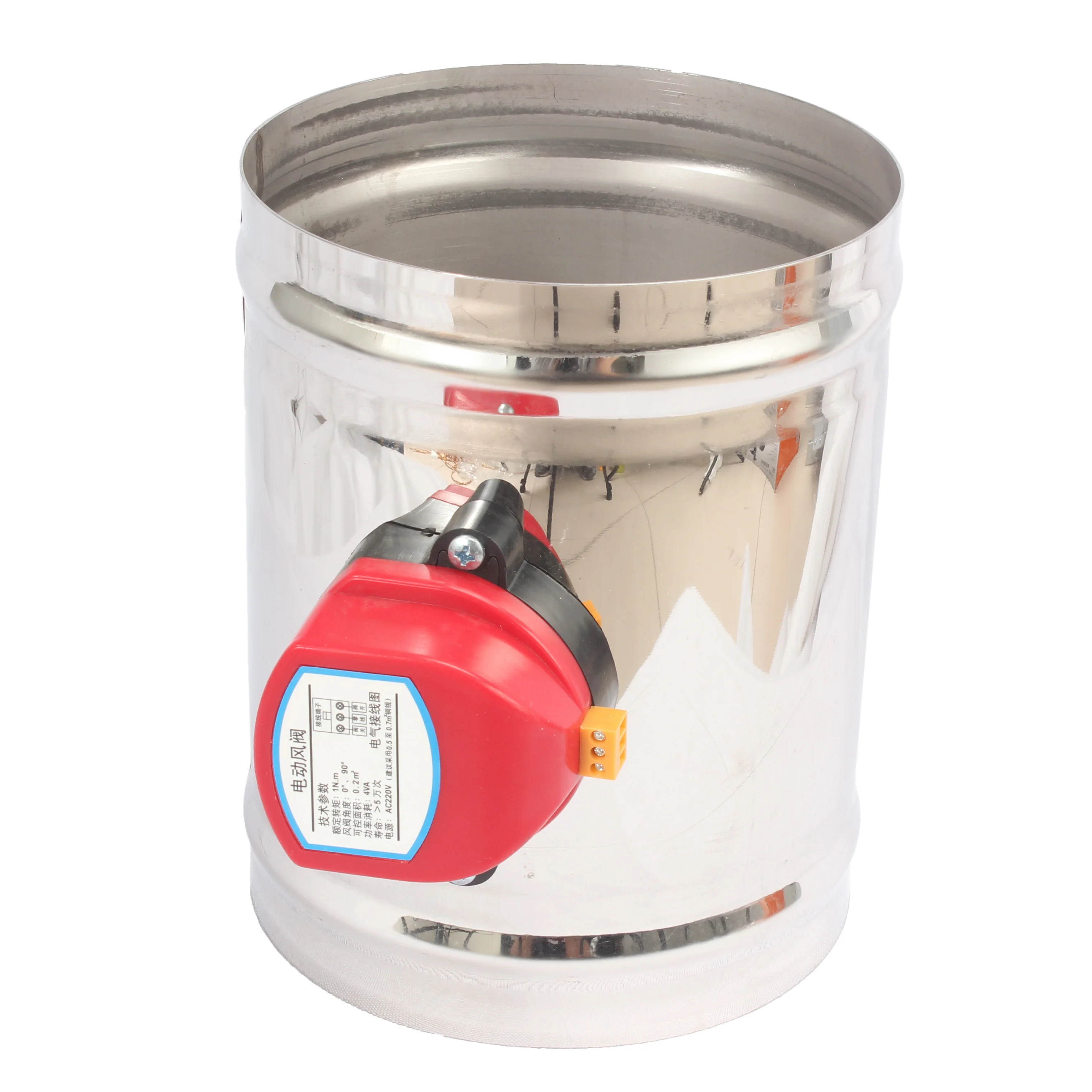 HVAC Filtration JACINTA Sus 201 Air Damper Valve Hvac Electric Air Duct
