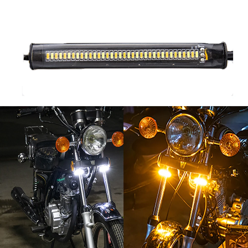 2 шт. набор изюминка 3014 универсальный мотоцикл Harley 36SMD указатель поворота бегущий свет номерного знака свет