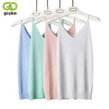 GOPLUS women 2019 New Ladies Sexy club top 8 Color Solid Multicolor Bodycon Cotton Tank Top Women Vest Tops C4893