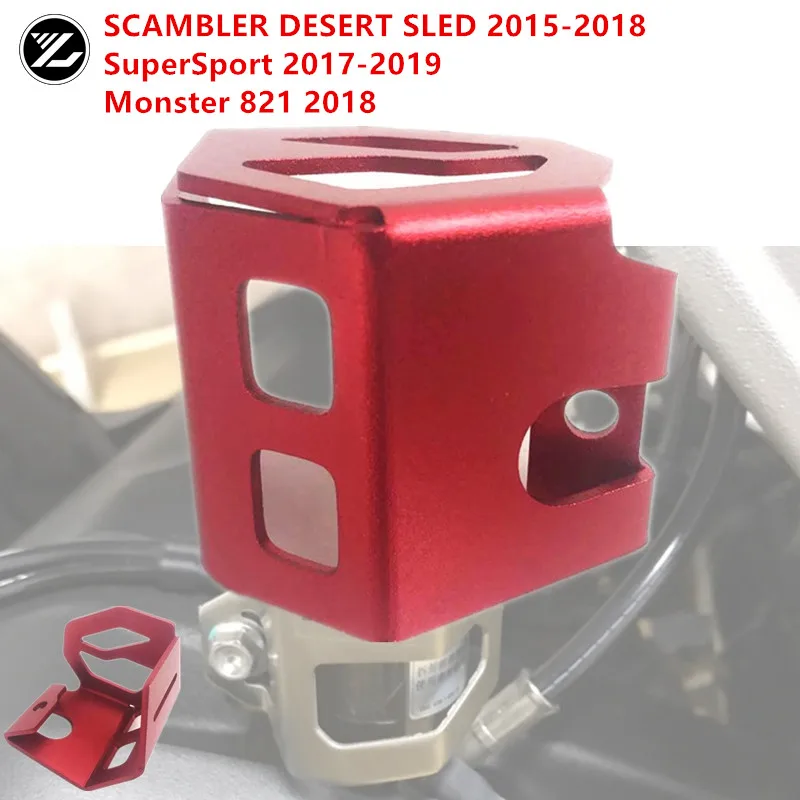 Для Ducati SCAMBLER DESERT SLED 2015-2018 SuperSport 939 2017-2019 Monster 821 2018 Защитная Крышка Резервуара |