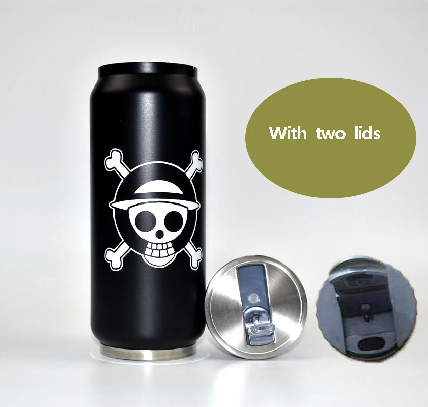 

Creative Stainless Steel Thermos Cup with straw and lids Mini Bottle Vacuum Flask Straw Coffee Thermal Thermoses Cans Cups