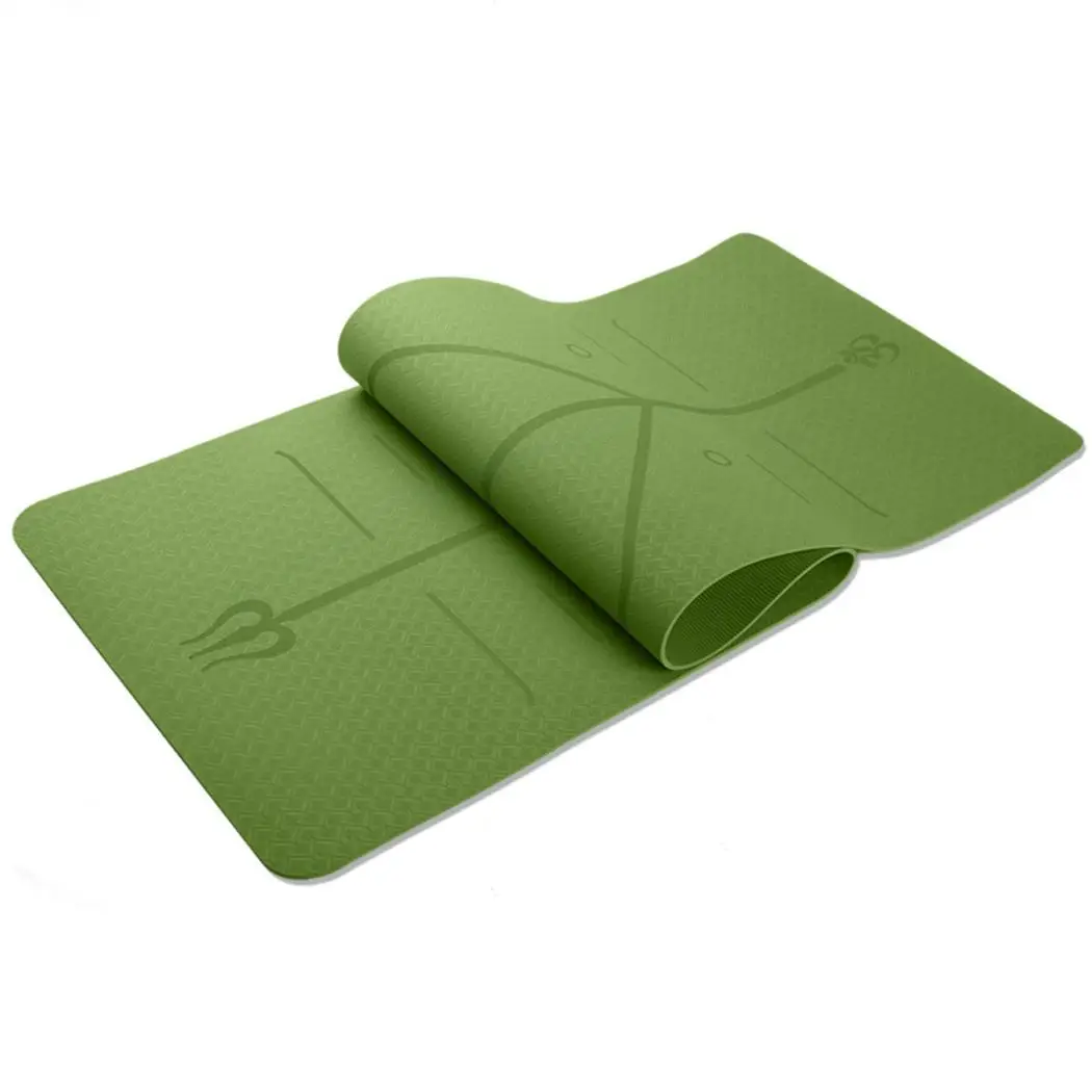 Durable Non-Slip Waterproof Rebound Solid Yoga Mat Fitness Home Mat