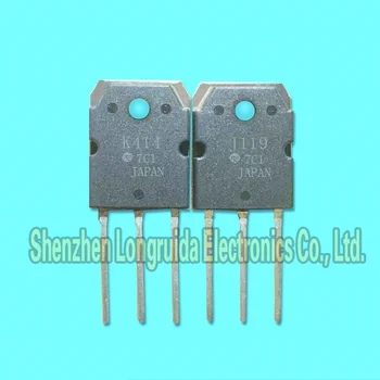 

4PCS(2pair) 2PCS K414 2PCS J119 2SK414 2SJ119 TO-247