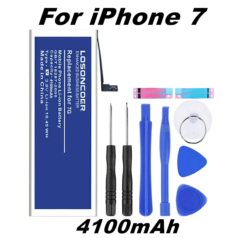 3400 мАч полимерные батареи Замена для Apple iphone 6 батарея 5 5S 5C 7 7 Plus iphone 6 инструменты подставка держатель наклейки