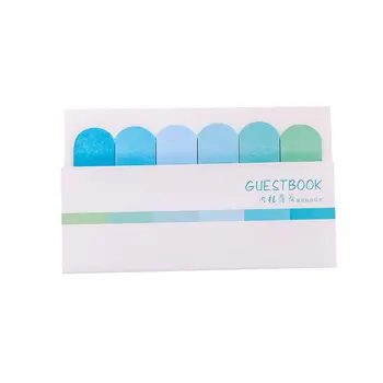 

Portable Size Memo Pad Bookmarks Unique Colorful Sticky Notes index Posted It Planner Stationery School Supplies