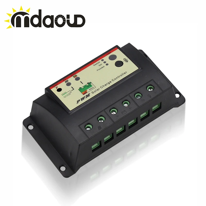 

20A 12V/24V PWM Solar Charge Controller LED display