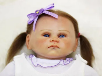 

20" Vinyl Reborn Todder Baby Girl Interesting Doll Kids Gifts Handmade Realistic Silicone Baby Doll Reborn Baby Boy