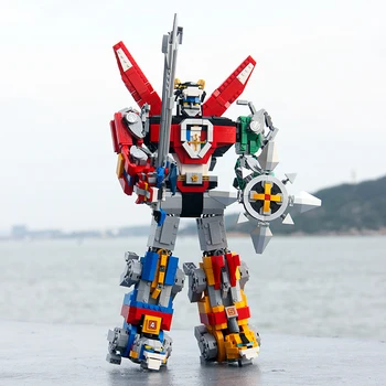 

New Voltron Defender Building Blocks Compatible 21311 Transformer Deformation Robot Toy Action Figures For Boys Kids Child Gift