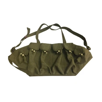 

Military Equipment Combat Surplus Ammo 6 Magazines Pouch AK Chest Rig Vest