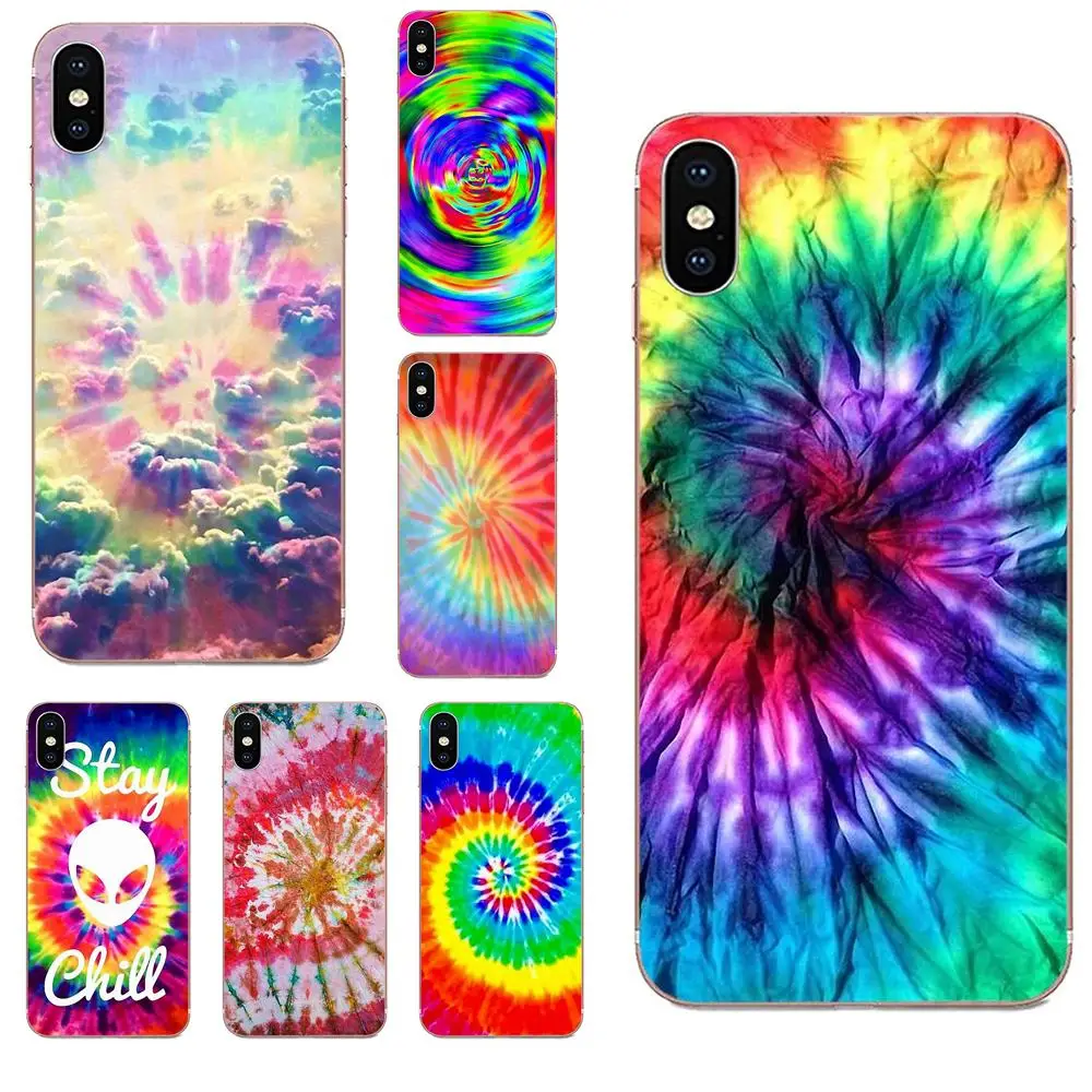 Tye краситель Tie-Dye художественный плакат хиппи монахи Lent для huawei P7 P8 P9 P10 P20 P30 Lite Mini