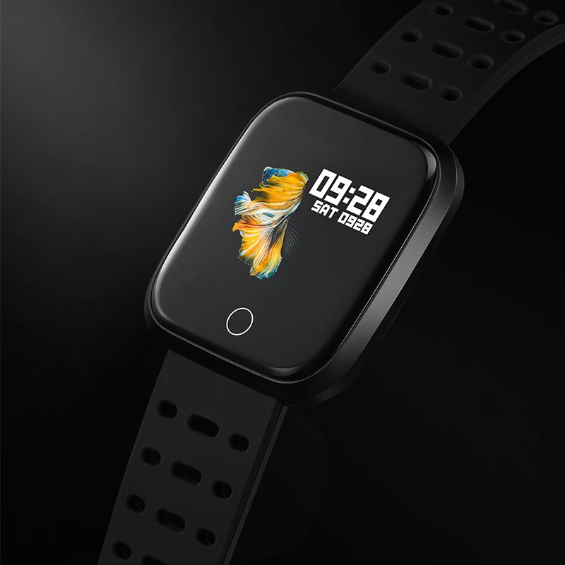 Lenovo Uhr E1 Smartwatch 5ATM Wasserdichte Bluetooth Sport Herz Rate Tracker Rufen/Nachricht Erinnerung Smart uhr für Android iOS