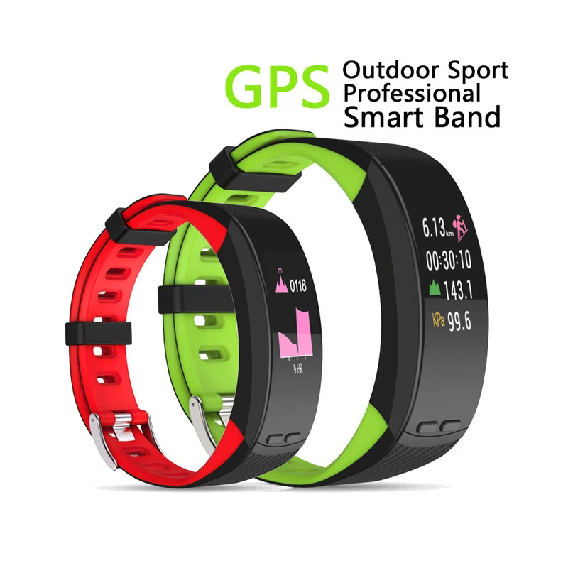 

P5 Plus GPS Smart Bracelet Fitness Tracker Alarm Clock Calories Pedometer Call Message Reminder Sleep Monitor Smart Wristband