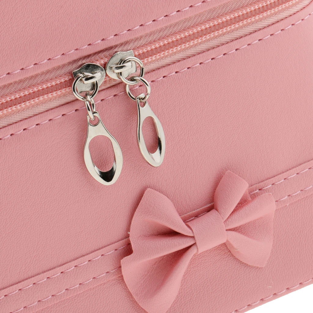 Portable Handbag Zipper Makeup Cosmetic Organizer Storage Case Box Travel Portable Handbag Zipper Makeup Cosmetic Organizer Storage Case Box Travel