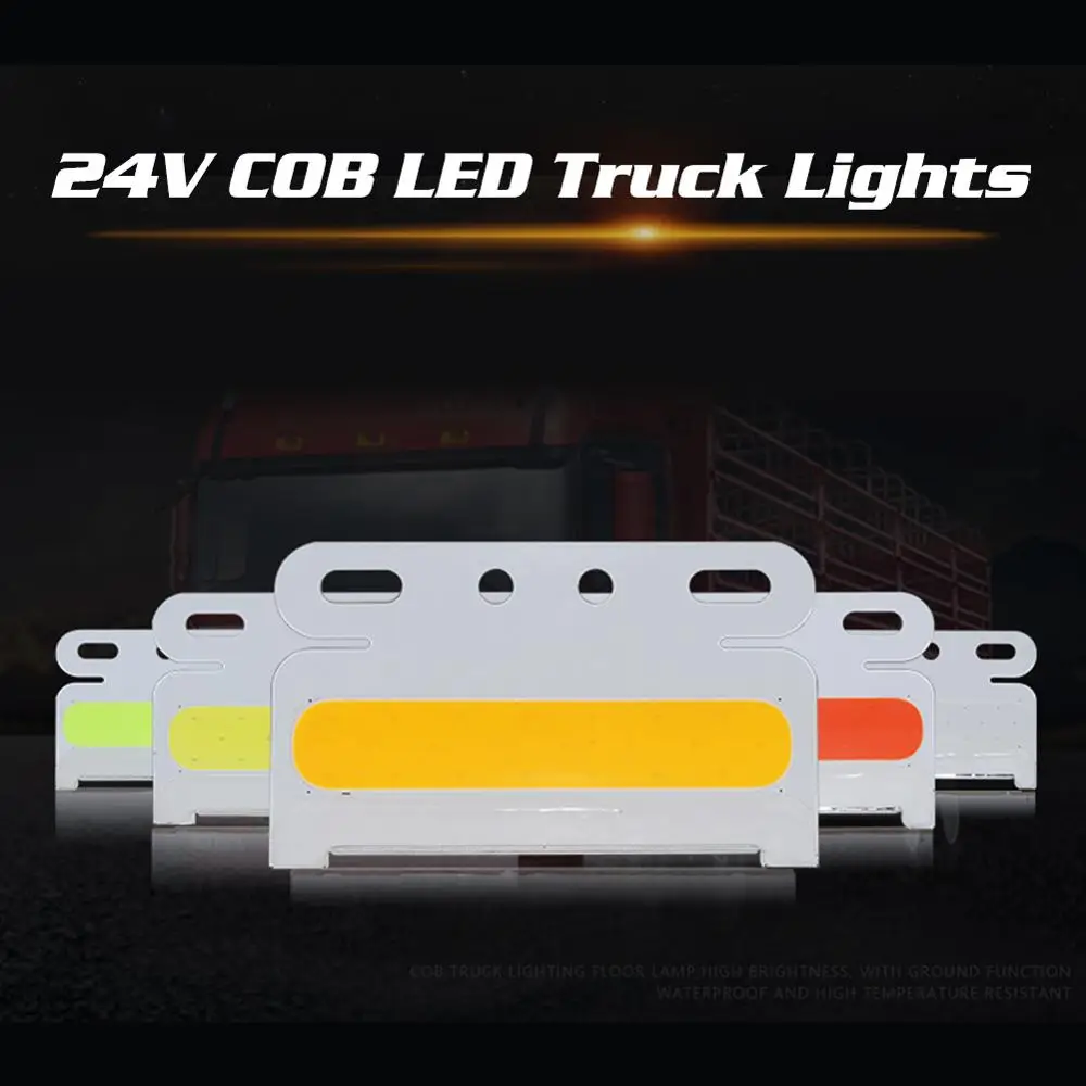 Multicolor 24V LED Truck Decorative Signal Lights