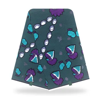 

Hot selling batik wax cloth African real ankara cotton wax fabric for dress SWV655(6yards/lot)