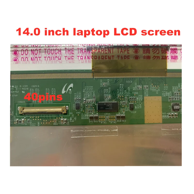   14.0 ġ Ʈ LCD LTN140KT04 b140nh03 V.0 V.1 LTN140KT01 LTN140KT07 LP140WD1 TLM1 1600*900 40 