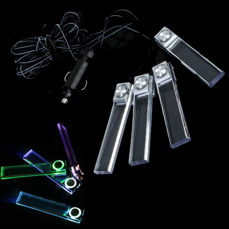 4x Ambient Light LED Atmosphere Light Auto Interior Inner Door Bowl handle Armrest Light Car Door Interior Light Decorative Lamp 4x Ambient Light LED Atmosphere Light Auto Interior Inner Door Bowl handle Armrest Light Car Door Interior Light Decorative Lamp