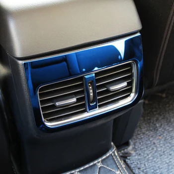 

Stainless Steel Car Rear Seat Air Conditioning Vent Outlet Protective Trim Cover Sticker For MAZDA CX-5 CX5 CX 5 2017 2018 2019