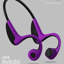 Z8 титановый сплав памяти провода наушники с технологией костной проводимости Bluetooth 5,0 гарнитура стерео наушники Спорт Музыка громкой связи вызов