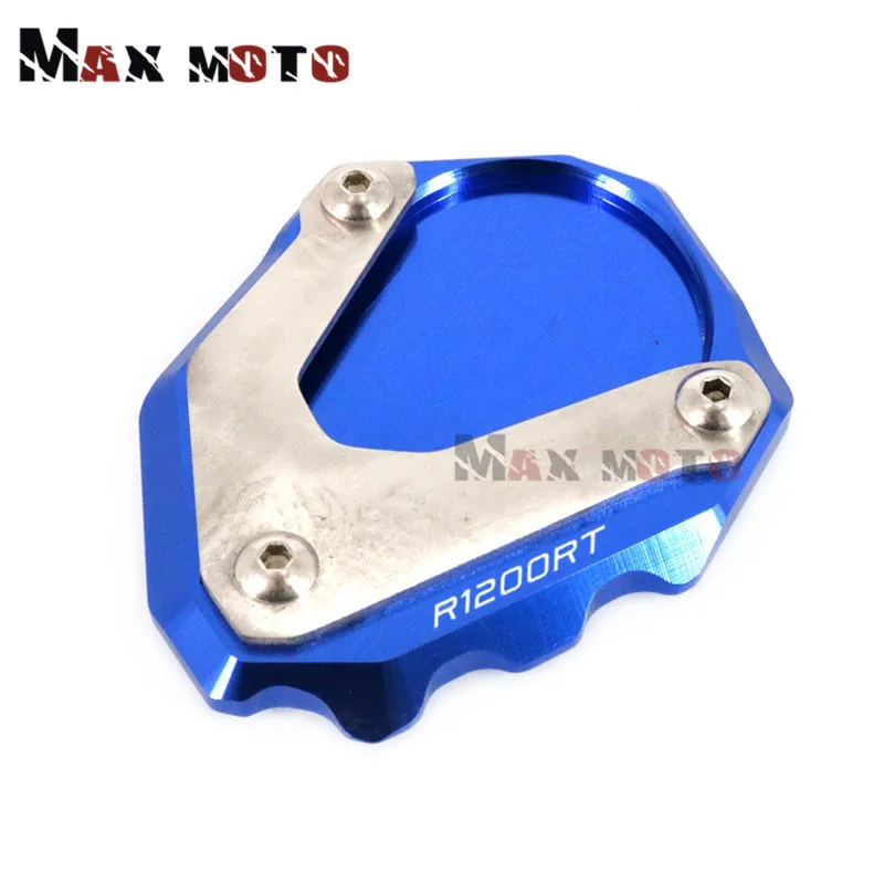 For BMW R1200RT R1200 RT R 1200RT 2004-2013 R1200ST 2003-2007 Motorcycle Kickstand Foot Side Stand Extension Pad Support Plate motorcycle kickstand extender motorcycle kickstand pad