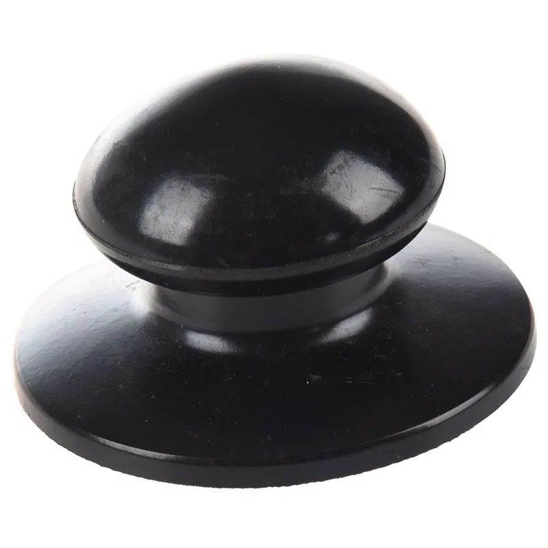 Promotion! 4.71mm Screw Black Plastic Cookware Pot Pan Lid Round Knob Replacement | Обустройство дома