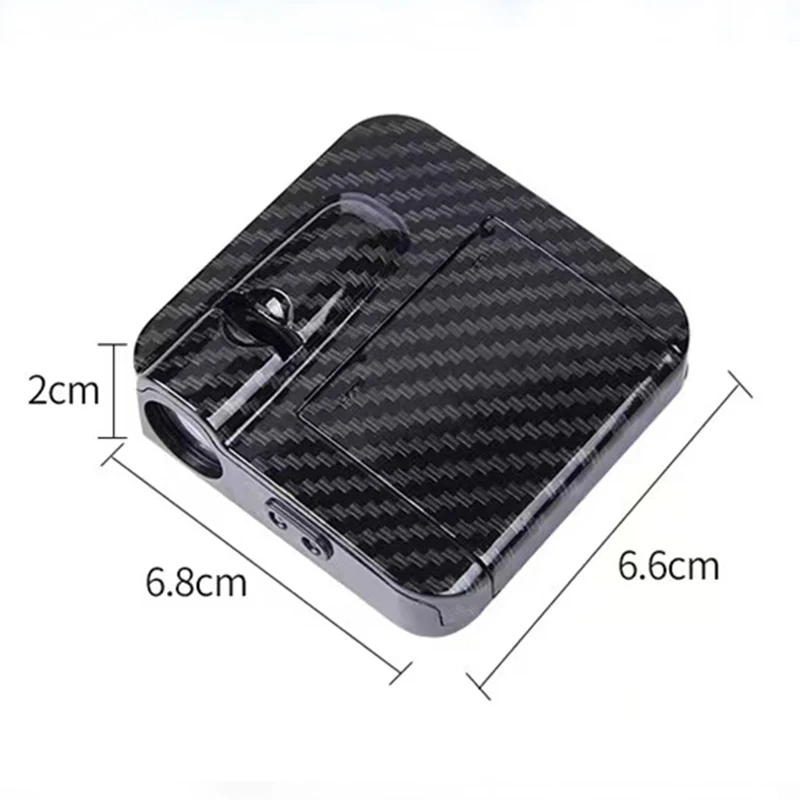 1/2Pcs Carbon Fiber LED Car Door Welcome Light Laser Projector Accessories For Citroen C1 C2 C3 C4 C5 C6 C8 C4L DS3 DS4 DS5 LS