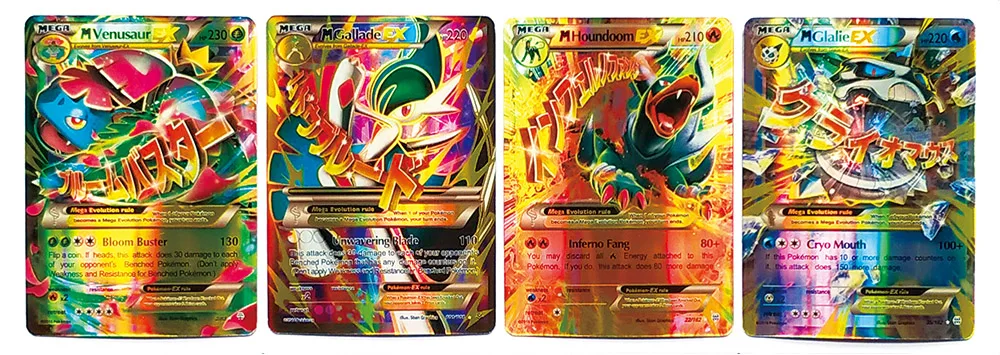 TAKARA TOMY блестящие флеш-Карты Покемон TCG Мега GX экс энергетический тренажер энергетическая битва карточная игра для детей рождественские подарки