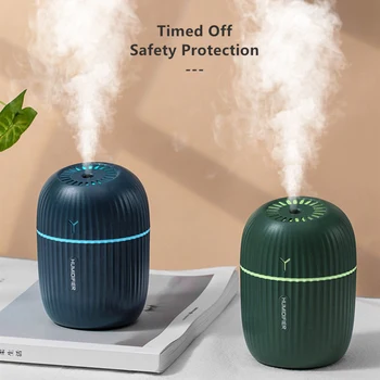 

Portable Humidifier USB Aroma Diffuser Cool Mist Maker Air Humidifier Oil Diffuser Purifier Car Home Atmosphere Night Light