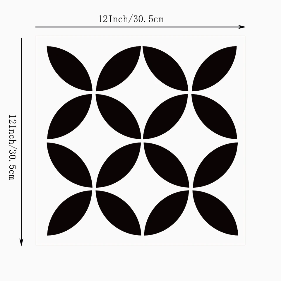 Stencil Per Pittura Pallacanestro - 12 Pezzi Riutilizzabili Per Pareti E Mobili - Foto 12