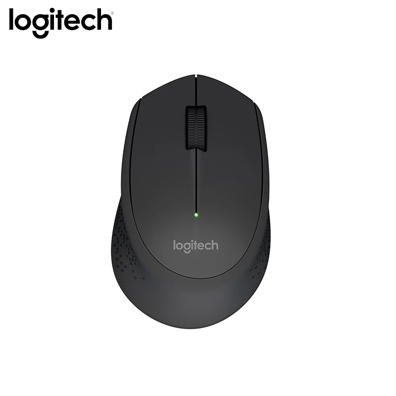 Беспроводная мышь logitech M275 с 2,4 ГГц USB, беспроводная мышь с нано приемником, 1000 точек/дюйм для беспроводной компьютерной мыши Windows/Mac OS - Цвет: Black