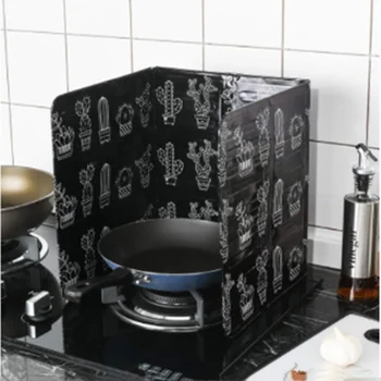 

1 Pc Keuken Gadgets Olie Splatter Schermen Aluminiumfolie Plaat Gasfornuis Splash Proof Baffle Home Kitchen Cooking Gereedschap