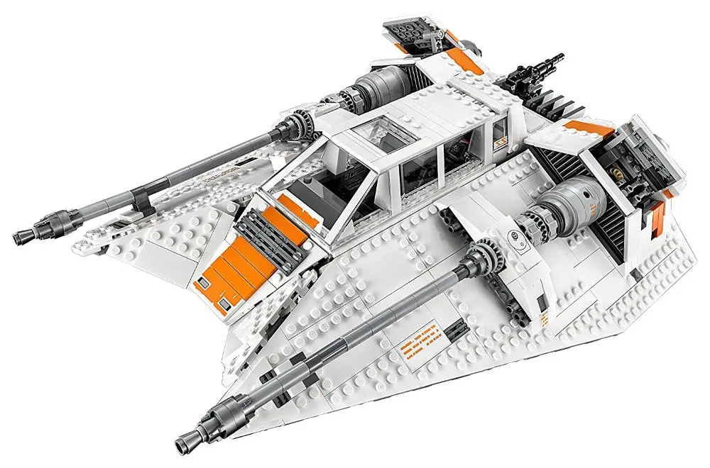 

In stock Building Blocks Legoin StarWars 05084 Series Snowspeeder Snowfield Aircraft 1468pcs Bricks Compatible with Legoing
