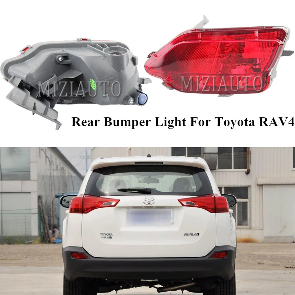 Левый Правый задний бампер для Toyota RAV4 2013 2014 2015 стоп-сигнал светоотражатель