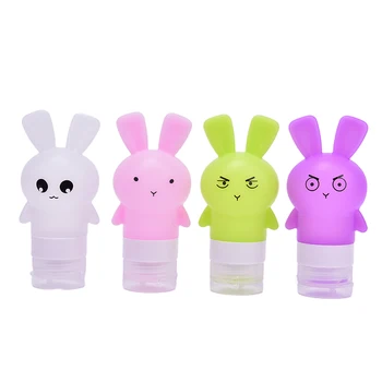 

1Pcs Portable Cartoon Animal Modeling Travel Squeeze Bottles Silicone Empty Shampoo Lotion Cosmetic Multi Functional Containers