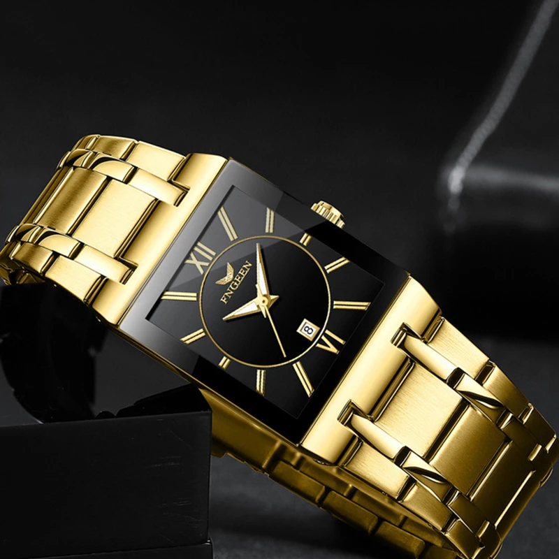 Square Men Watches 2022 Men's Quartz Wristwatches For Male Clock Top Brand Luxury Relogio Masculino Military Wrist Watches Meski