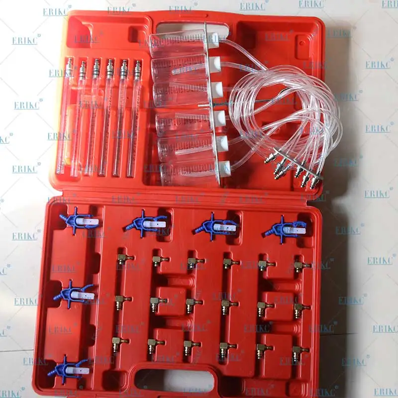 Auto Diesel Diagnostic Injector Nozzle Tester Flow Meter Test Tools W/ Adapter Auto Diesel Diagnostic Injector Nozzle Tester Flow Meter Test Tools W/ Adapter