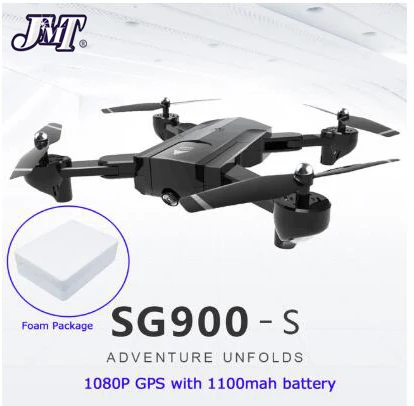SG900-S 1080P GPS JMT SG900 Дрон 4K камера Широкоугольный HD 720P gps SG900-S Wi-Fi FPV 22 мин Время полета Следуйте за мной оптический поток RC Квадрокоптер - Цвет: SG900-S 1080P GPS