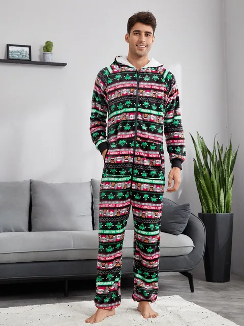 Christmas Onesie Mens Onesie Pyjamas Christmas Pajamas For Adults