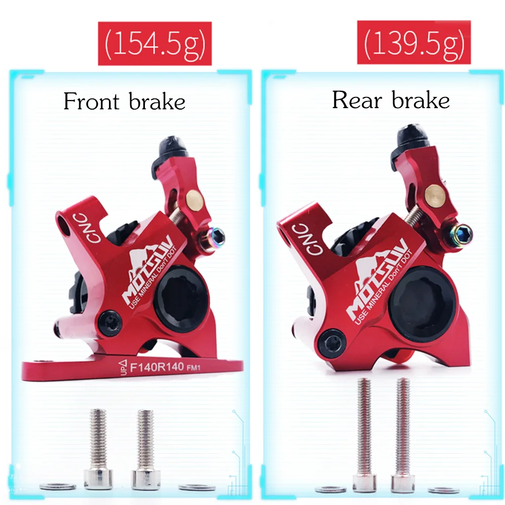MOTSUV 140 мм плавающие тормозные роторы CNC сплавной дорожный велосипед масляный диск Тормозной суппорт линия Тяговая гидравлический велосипед с дисковым тормозом запчасти