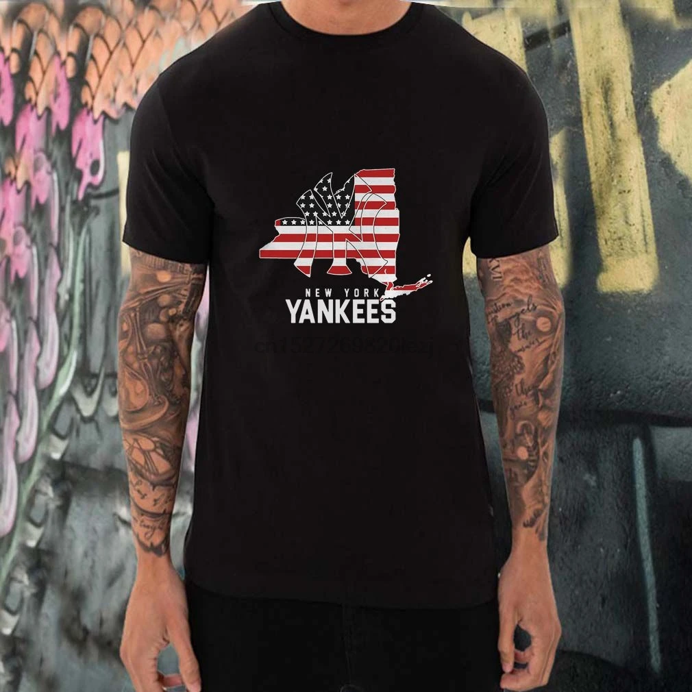 yankees american flag shirt