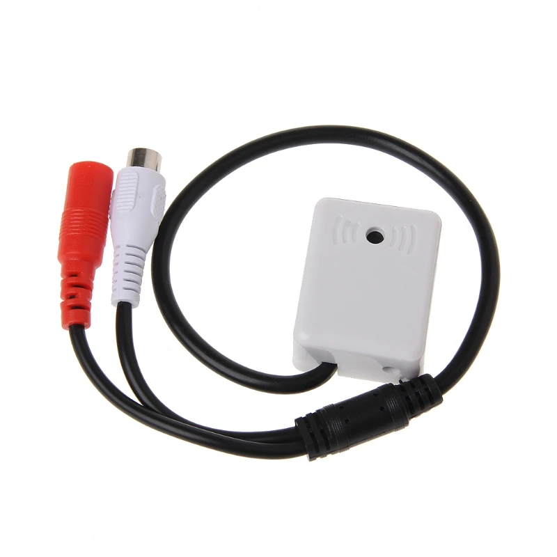 Microphone Audio Pickup Sound Monitoring Device For CCTV Camera Security System E65A