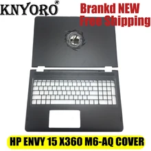 Новинка для hp ENVY 15X360 M6-AQ 005dx M6-AQ 15-AQ M6-AR ЖК-задняя крышка и подставка для рук 856799-001 857283-001 857285-001 КОРИЧНЕВЫЙ