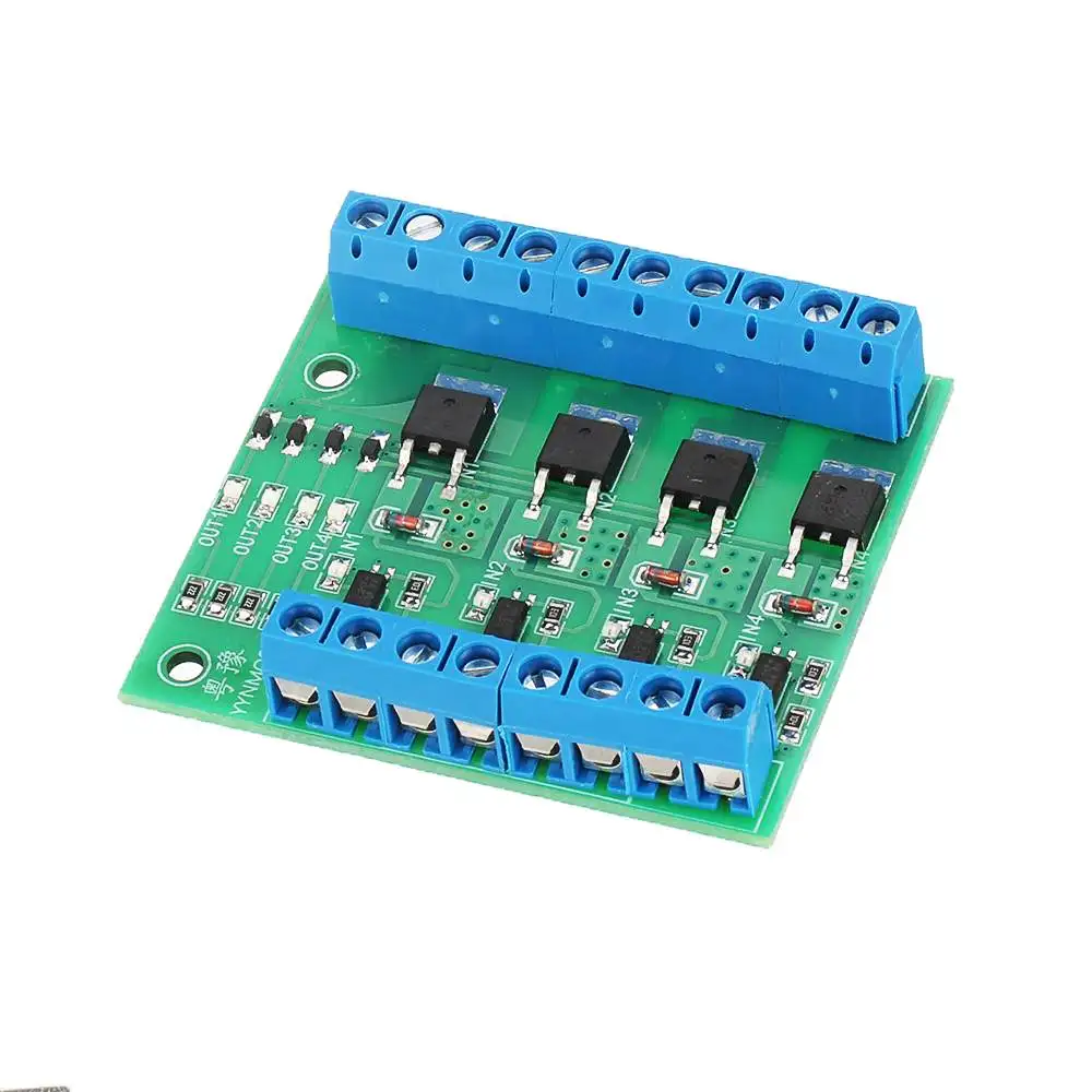LEORY 5 V-36 V mosfet F5305S 4 Каналы импульсно-триггер модуль переключателя PWM Вход устойчивый для мотор светодиодный Diy электронный модуль