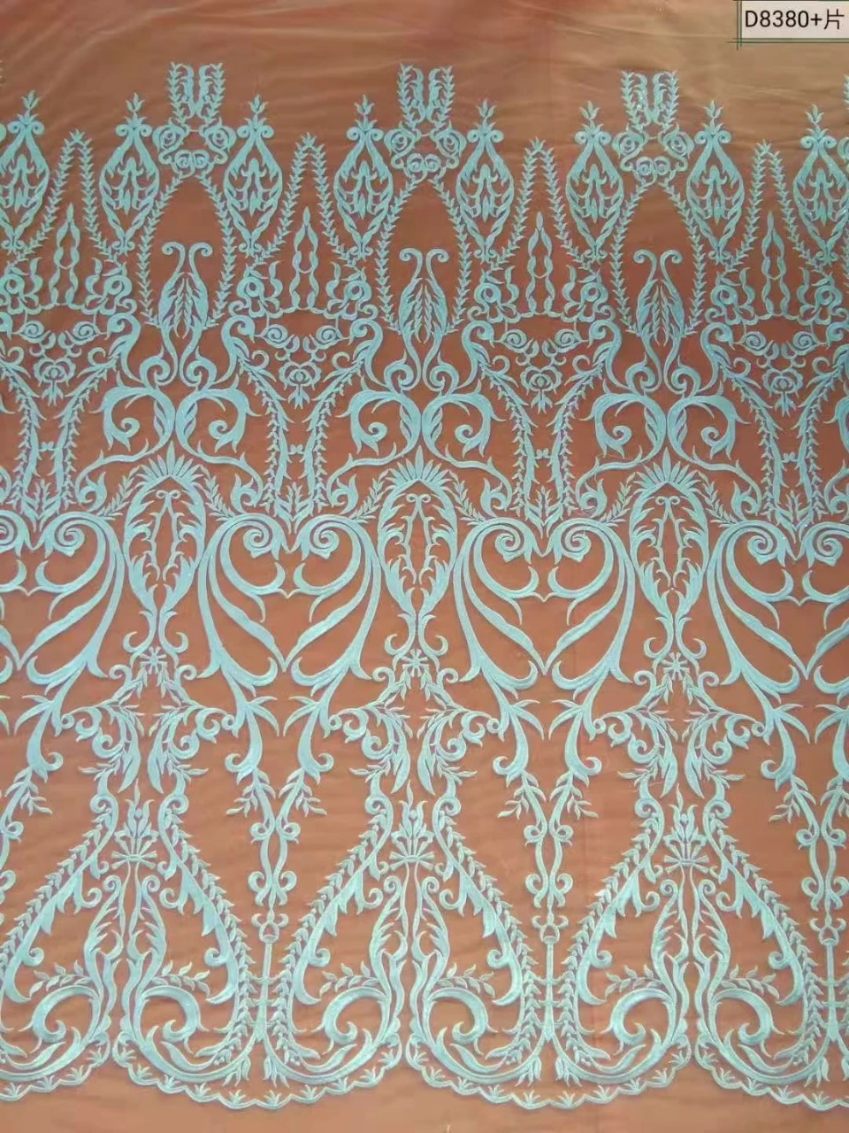 

Оптовая продажа, Высококачественная кружевная ткань с вышивкой для свадебного платья, 10 ярдов/партия