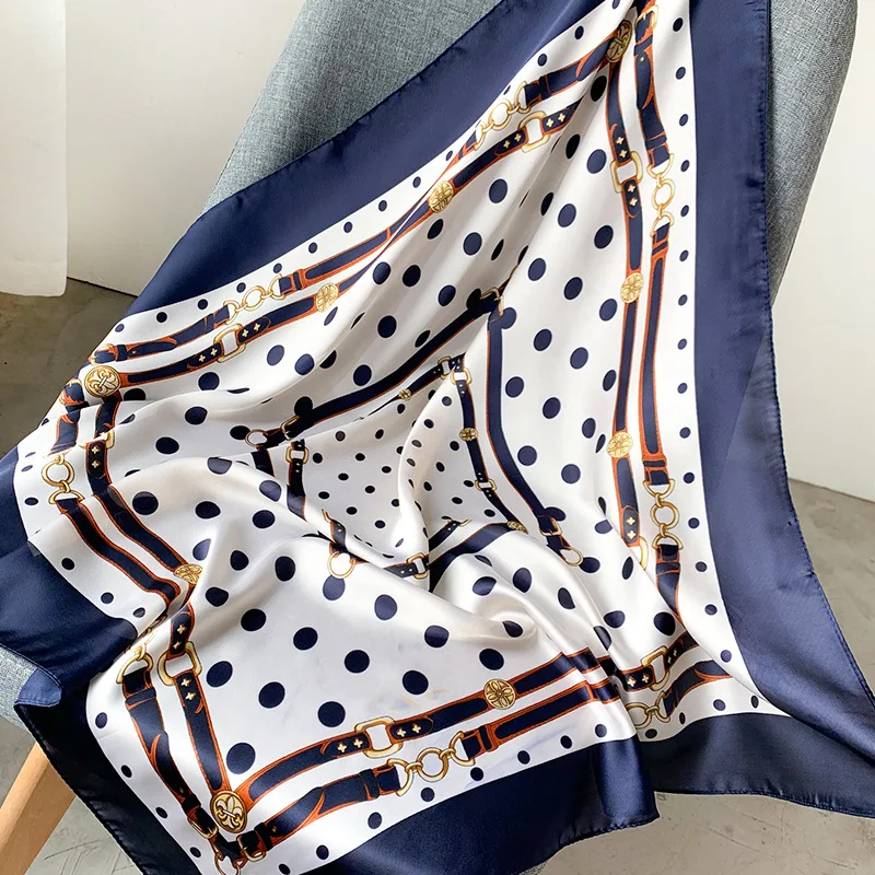 

2020 new silk scarf square women fashion work neckerchife spring summer decorative scarves 70*70cm small scarfs gift for lady